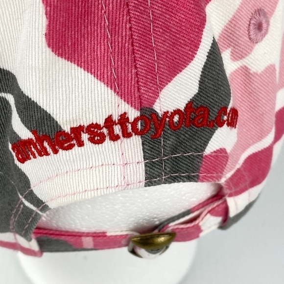 TRD Pink Camo Hat Cotton Adjustable Strap Ball Cap - Picture 5 of 12